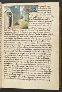 Seite aus Cent Nouvelles Nouvelles, ca. 1461-62 von French School