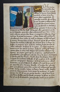 Seite aus Cent Nouvelles Nouvelles, ca. 1461-62 von French School