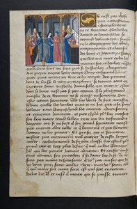 Seite aus Cent Nouvelles Nouvelles, ca. 1461-62 von French School