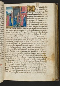 Seite aus Cent Nouvelles Nouvelles, ca. 1461-62