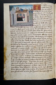 Seite aus Cent Nouvelles Nouvelles, ca. 1461-62 von French School