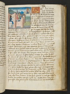 Seite aus Cent Nouvelles Nouvelles, ca. 1461-62
