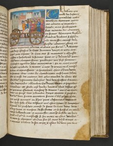 Seite aus Cent Nouvelles Nouvelles, ca. 1461-62 von French School
