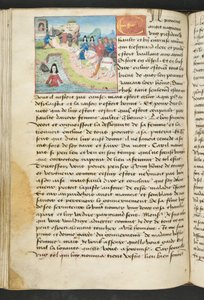 Seite aus Cent Nouvelles Nouvelles, ca. 1461-62 von French School
