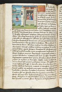 Seite aus Cent Nouvelles Nouvelles, ca. 1461-62