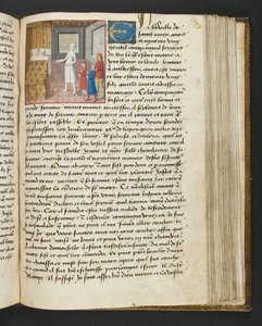 Seite aus Cent Nouvelles Nouvelles, ca. 1461-62