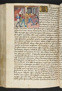 Seite aus Cent Nouvelles Nouvelles, c.1461-62 von French School