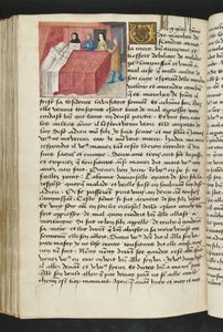 Seite aus Cent Nouvelles Nouvelles, c.1461-62