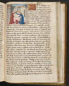 Seite aus Cent Nouvelles Nouvelles, c.1461-62