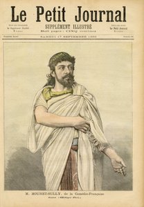 M. Mounet-Sully in Ödipus Rex an der Comédie-Française, Titelseite von 