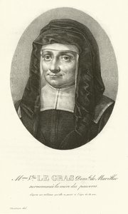 Madame Le Gras, Louise de Marillac von French School