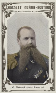 Makaroff, getöteter russischer Admiral von French School