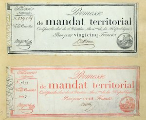 Mandats Territoriaux, ca. 1796
