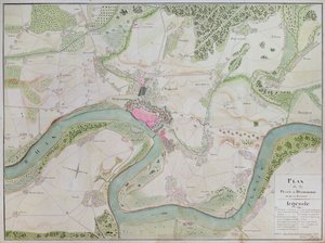 Karte von Düsseldorf und Umgebung