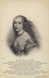 Marguerite de la Sabliere (ca. 1640-1693), französische Salonnière