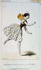 Maria Taglioni (1804-84) als die Bienenkönigin in Le Juif errant von Jacques Fromental Halevy (1799-1862) ca. 1852 von French School