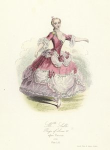 Marie Salle, französische Tänzerin; Regierungszeit von Ludwig XV. von French School