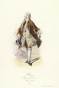 Marquis, Regierungszeit von Ludwig XV. von Frankreich von French School