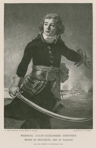 Marschall Louis-Alexandre Berthier von French School