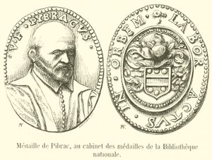 Medaille von Pibrac, im Münzkabinett der Nationalbibliothek von French School