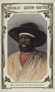 Menelik II., König von Abessinien