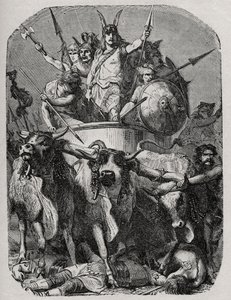 Merovee oder Merovech, Frankenkönig (v448-v458), erster Merowingerkönig von French School