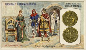 Merowingischer Goldtriens, 486