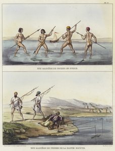Fischereimethoden in Nubien und Ägypten