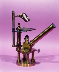Mikroskop von Louis Pasteur (1811-95) (Metall)
