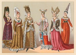 Kostüme des Mittelalters von French School