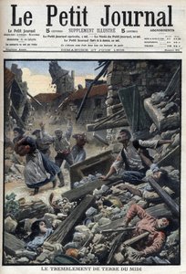 Erdbeben in Südostfrankreich - „Le Petit Journal“ vom 27. Juni