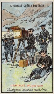 Militärische optische Signale von French School