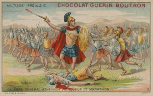 Miltiades, athenischer General und Sieger der Schlacht bei Marathon, 490 v. Chr.