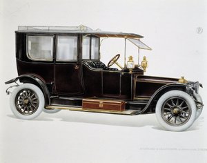 Modell Limousine - in „Les Etablissements Panhard et Levassor“ von French School