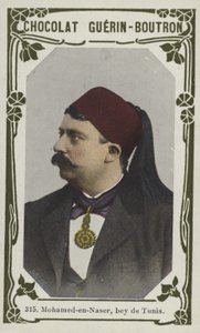 Mohamed-en-Naser, Bey von Tunis von French School