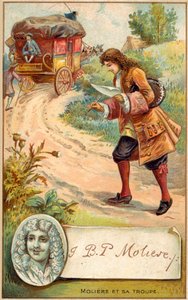 Molière, französischer Dramatiker von French School