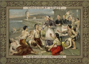 Monsignore de Belsunce, Bischof von Marseille und Pestopfer, 1720 von French School