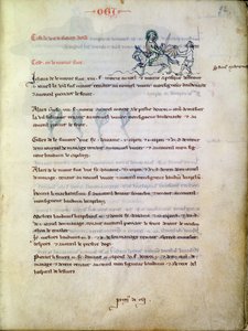 St. Martin schneidet seinen Mantel, aus Vieil Rentier dAudenarde, 1291-1302 von French School