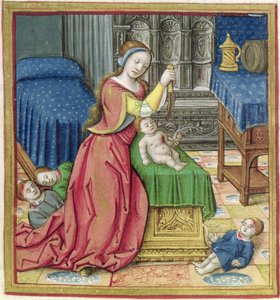 Ms 17 Athaliah (gest. 837 v. Chr.) aus Vie des Femmes Celebres, ca. 1505
