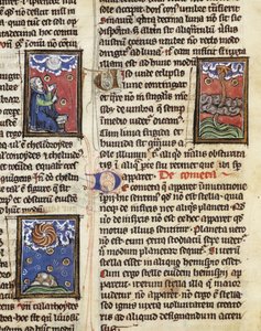 Ms 320 Fol.197 Kometen, aus 