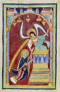 Die Vision des Hl. Aldegondius, aus Das Leben und die Wunder des Hl. Amand