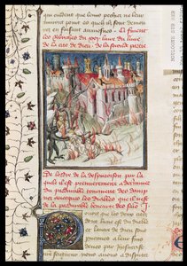 Ms 55 t.2 fol.290v Hölle, aus De Civitate Dei von St. Augustinus von Hippo (354-430) übersetzt von Raoul de Presles, ca. 1400-50