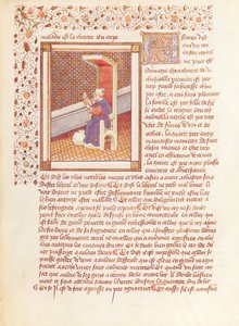 Ms 614 Seite aus Les Dits Moraux des Philosophes von French School