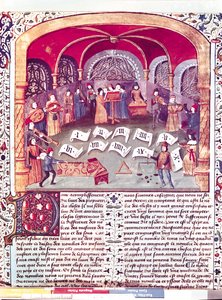 Konzert, aus Des Proprietez des Choses von Barthelemy l