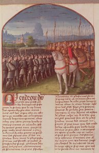 Seite aus Die Geschichte von Merlin von Robert de Boron, ca. 1482-89