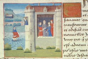 Heirat, aus Les Cent Nouvelles Nouvelles, 1462 von French School
