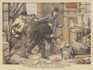 Mord und Raub in Courbevoie, Paris
