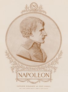 Napoleon Bonaparte als Erster Konsul von French School