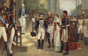Napoleon I und die Königin von Preußen von French School