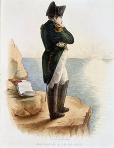 Napoleon auf St. Helena - in „Plutarque Français“
